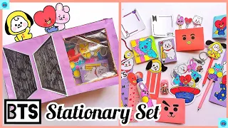 How to Make BTS Stationary Set / BT21 Huge Stationary Set Making