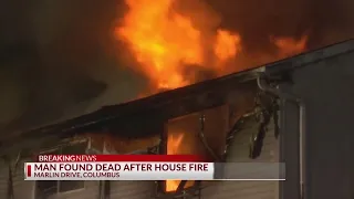 One man found dead after southeast Columbus fire destroys home