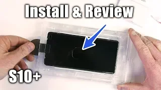 Galaxy S10+ Whitestone Dome Glass Install, Review & Removal