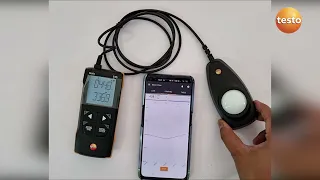 testo 545 | Testo Digital Lux meter | Smart App connectivity