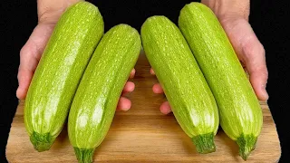 The most delicious zucchini recipe! I make them every day!🔝This recipe is a true treasure!