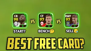 Ranking Free POTW Booster Cards in eFootball 24?