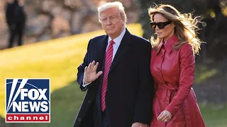 Trump, Melania attend White House National Day of Prayer Service