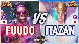 SF6 🔥 Fuudo (Dee Jay) vs Itazan (Marisa) 🔥 Street Fighter 6