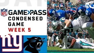 Giants vs. Panthers | Week 5 NFL Game Pass Condensed Game of the Week
