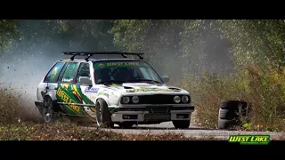 WESTLAKE RALLY HORNÁD | BMW E30 Touring m30 b35 turbo drift by Kuchárik Roman