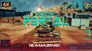 Battlefield 2042 Portal Classic Rush Gameplay Tank PC 4K