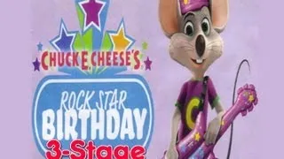 Chuck E. Live - CEC Rock Star Birthday (3 Stage Version)