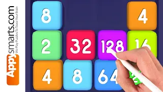 Merge Block 2048 Join Cube 3D Puzzle Game - Satisfying Gameplay by Appysmarts