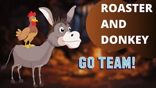 Rooster And Donkey | English Cartoons | Maha Cartoon TV English