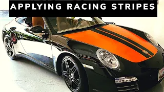 How to Apply Custom Vinyl Racing Stripes - 3M Vvivid 2080 Film