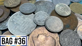 QUADRUPLE SILVER UNCOVERED In World Coin Half Pound Grab Bag Hunt - The Search Is Back On! - Bag #36