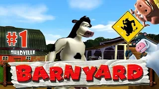 Рога и Копыта ☀ Barnyard Прохождение игры #1