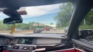 NYC Traffic Racing M5 vs Porsche