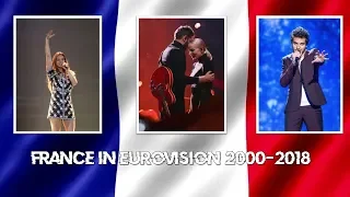 FRANCE IN EUROVISION MY TOP 2000-2018