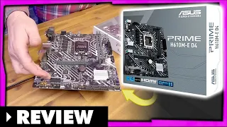 Asus Prime H610M-E D4 Motherboard for Intel 12th Gen CPUs