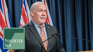 COVID-19: Premier John Horgan updates B.C. on May 27 | Vancouver Sun