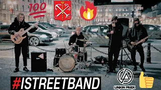 ISTREETBAND. Faint. Linkin Park. Уличные музыканты Питера. Крутая кавер-группа!💥🔥 2022