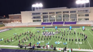 Castleberry HS UIL Area Finals performance 2016