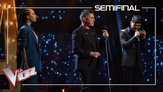 Alejandro Sanz, Karina and Julio - Se le apagó la luz | Semifinal | The Voice Antena 3 2021