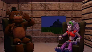 Roxy meets Freddy, Fnaf [Blender] Animation