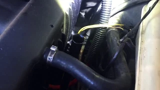 E36 BMW M3 heater control valve removal Part ONE