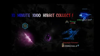 Darkorbit - 10 dakikada 1000 !!! hibrit toplama #HULK ✔️