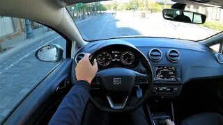 2016 Seat IBIZA 1.4l 105HP | POV Test Drive & Fuel consumption check