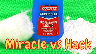 Super Glue & Cotton Miracle vs Super Glue & Baking Soda Hack | Strength Test