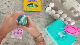 Easter Egg Dye with Baby Wipes & Markers