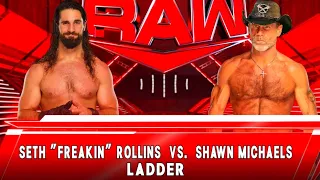 WWE 2K23 | Seth "Freakin" Rollins vs. Shawn Michaels - Ladder Match Gameplay!