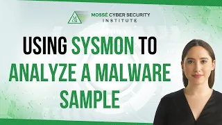 Using Sysmon to analyze a malware sample