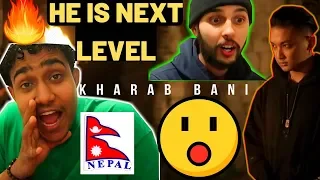 AMERICAN FOREIGNERS REACT TO  NEPALI SONG FROM NEW HOT RAPPER YODDA - KHARAB BANI (MV) * SO FIRE*