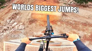 Riding The Biggest Slopestyle Course in The World!!