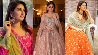 Hiba bukhari dresses designs | Beautiful & stylish dresses of hiba bukhari @hubofpassion