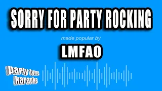 LMFAO - Sorry For Party Rocking (Karaoke Version)