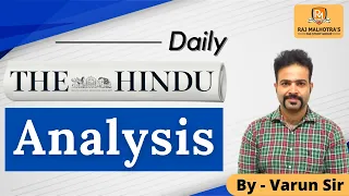 Daily The Hindu Analysis // 6th March 2021