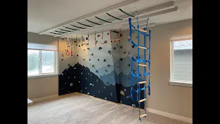 DIY Indoor Climbing Wall