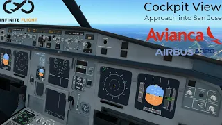 Beautiful Approach into San Jose, Costa Rica | Avianca Airbus A320-200 | Infinite Flight FNF