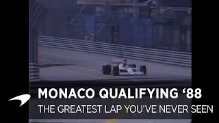 The Greatest Lap You've Never Seen | Monaco Qualifying 1988