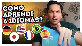 COMO APRENDI INGLÊS + 5 IDIOMAS RÁPIDO e SOZINHO? (7 SEGREDOS QUE VOCÊ PRECISA SABER)