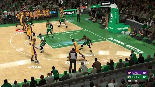 NBA 2K23 ONLINE - 04 Lakers vs Celtics HD Kobe & Shaq Full Game HL