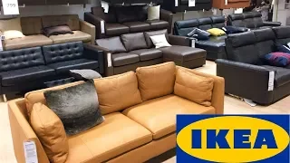 IKEA SOFAS COUCHES COFFEE TABLES FURNITURE HOME DECOR SHOP WITH ME SHOPPING STORE WALK THROUGH 4K