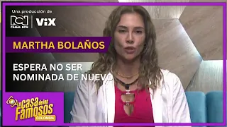 Martha Isabel Bolaños está cansada de que la nominen en La casa de los famosos Colombia