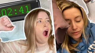 Waking Up with ANXIETY in the middle of the night?? Try these tips to go back to sleep fast 🥱→😴