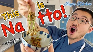 How to prepare/eat Natto (fermented soy beans) Vegan 〜納豆〜  | easy Japanese home cooking recipe