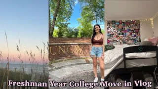 COLLEGE MOVE IN: Freshman Year at UNCW + Dorm Tour