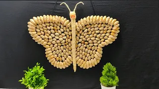 Butterfly Made from Pista shell 🤩