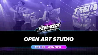 Open Art Studio // 1st Place - Street Performance - Mega Crew - Juniors - Rising // #FeelTheBeat2019