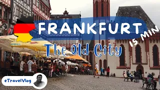Frankfurt Altstadt, Walking in Frankfurt City, Old City Frankfurt Walk